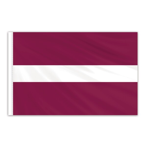 Global Flags Unlimited Latvia Indoor Nylon Flag 2'x3' 202233